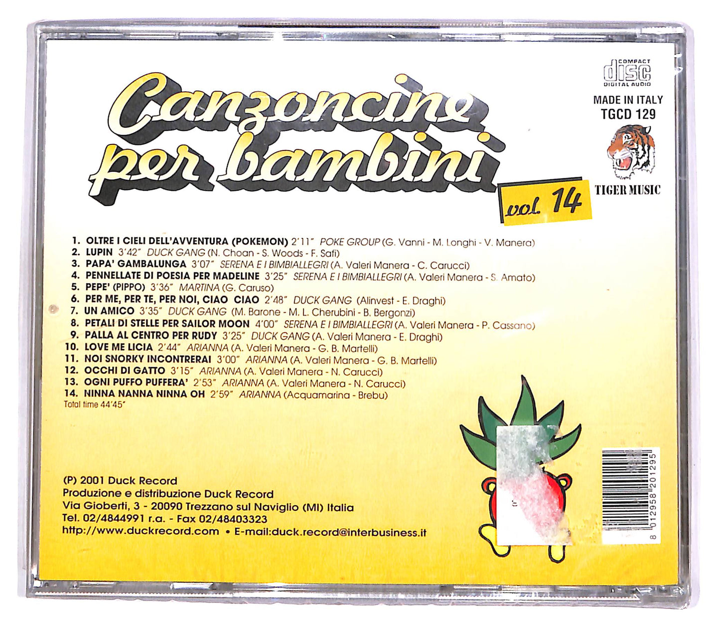 EBOND Canzoncine Per Bambini Vol. 14 CD CD061126