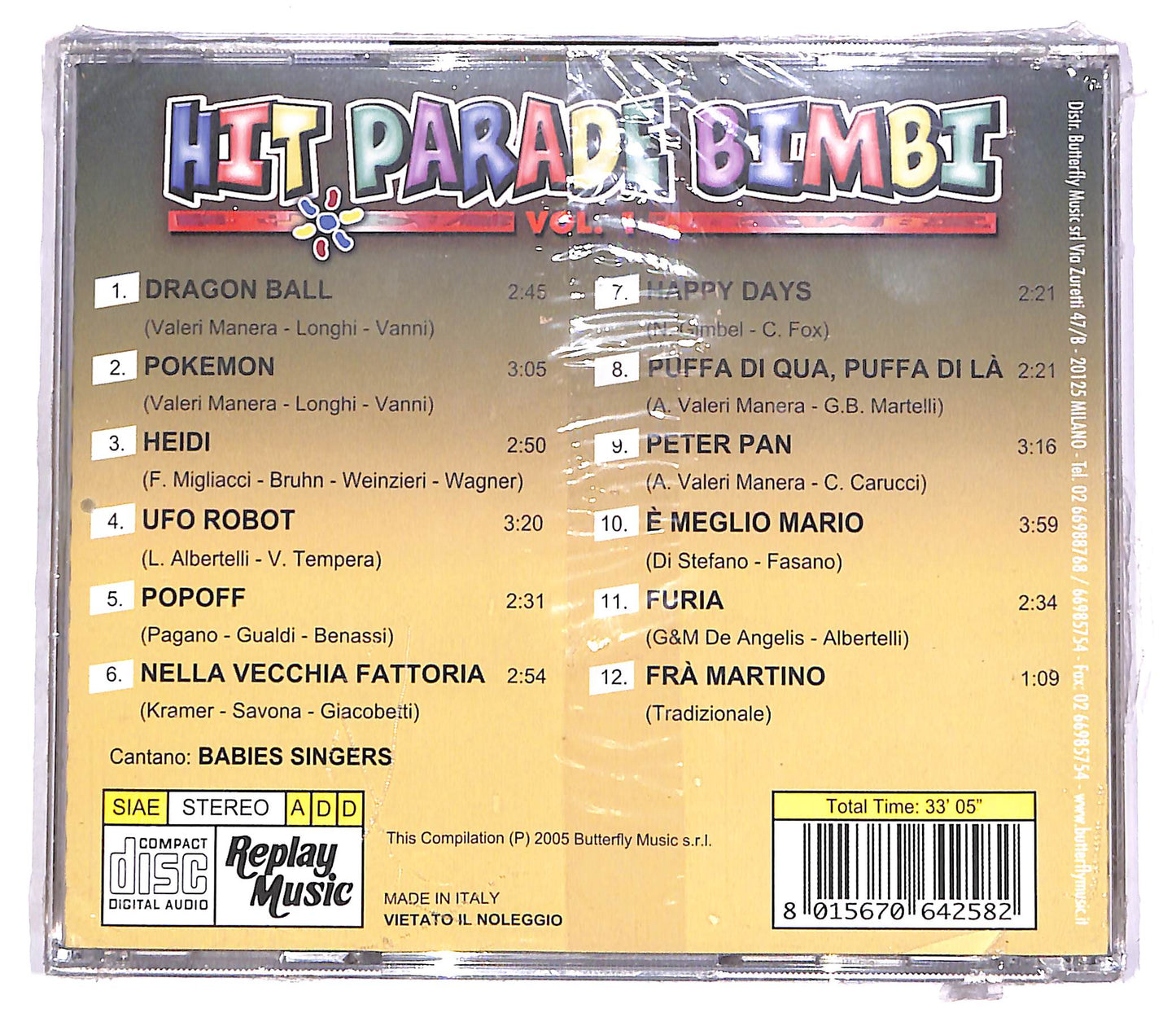EBOND Various - Hit Parade Bimbi Vol.1 CD CD061139
