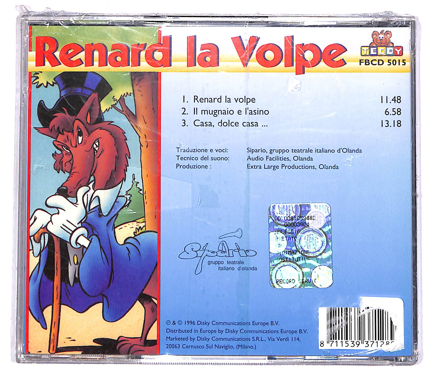 EBOND Variours - Renard la Volpe CD CD061141