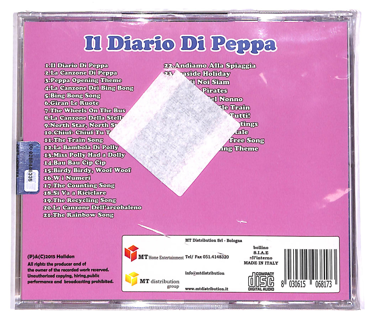 EBOND Il Diario di Peppa CD CD061156