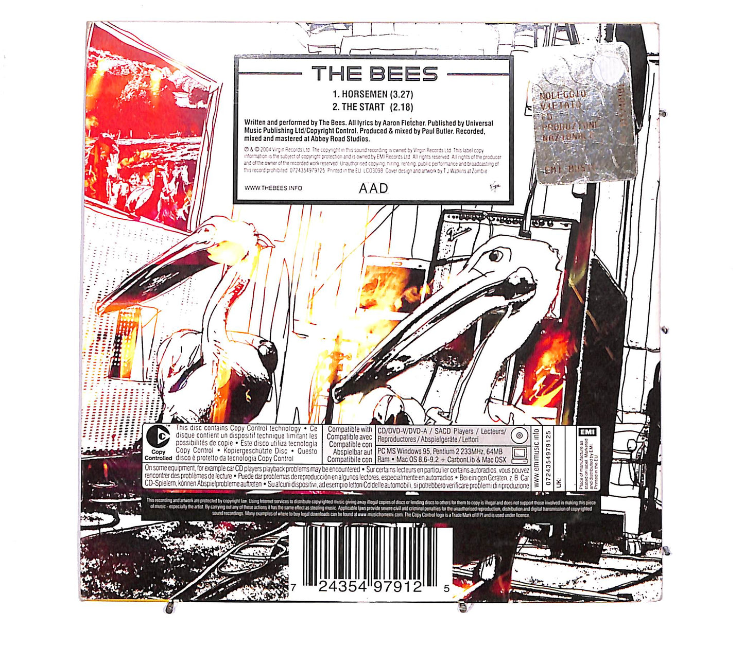 EBOND The Bees - Horsemen CD CD061201