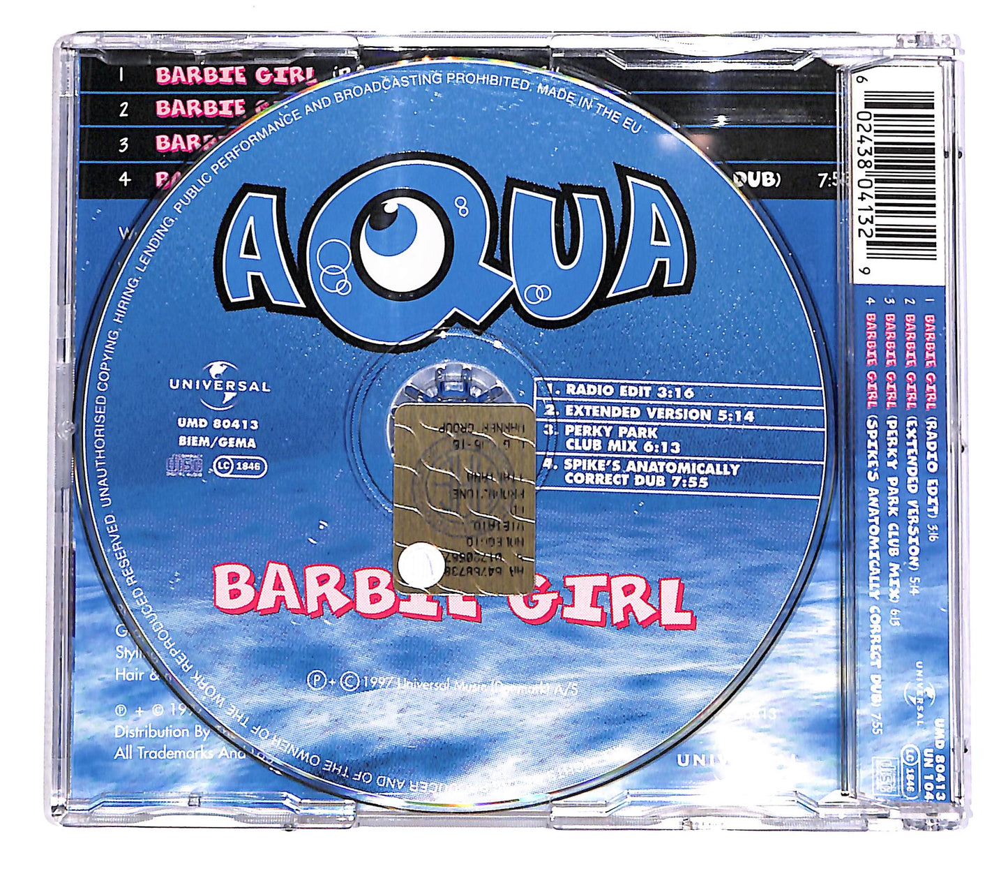 EBOND Aqua - Barbie Girl CD CD061207