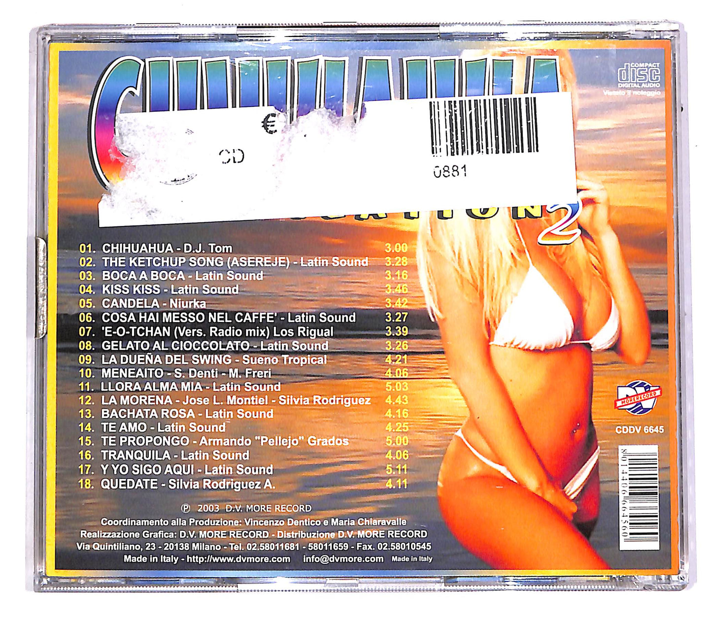 EBOND Chihuahua - Compilation 2 CD CD061216