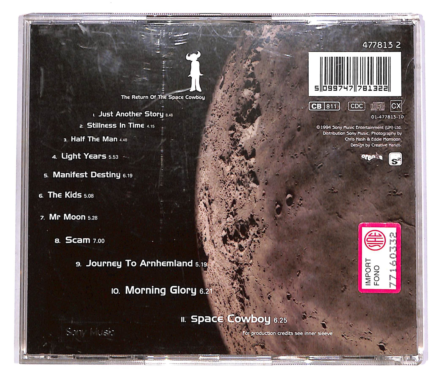 EBOND Jamiroquai - The Return Of The Space Cowboy CD CD061225
