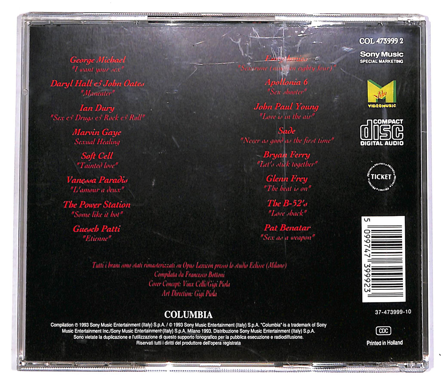 EBOND Various - Sex Hits CD CD061230