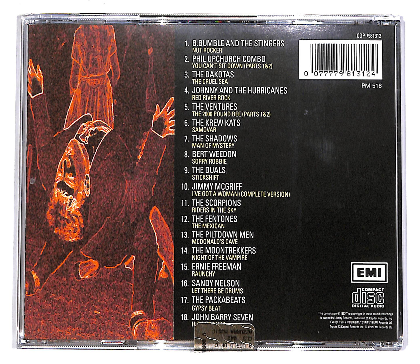 EBOND Various - Rock 'N' Roll Instrumentals CD CD061234