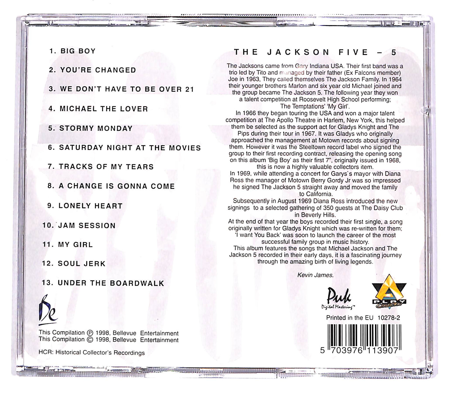 EBOND The Jackson 5 - 5 CD CD061249