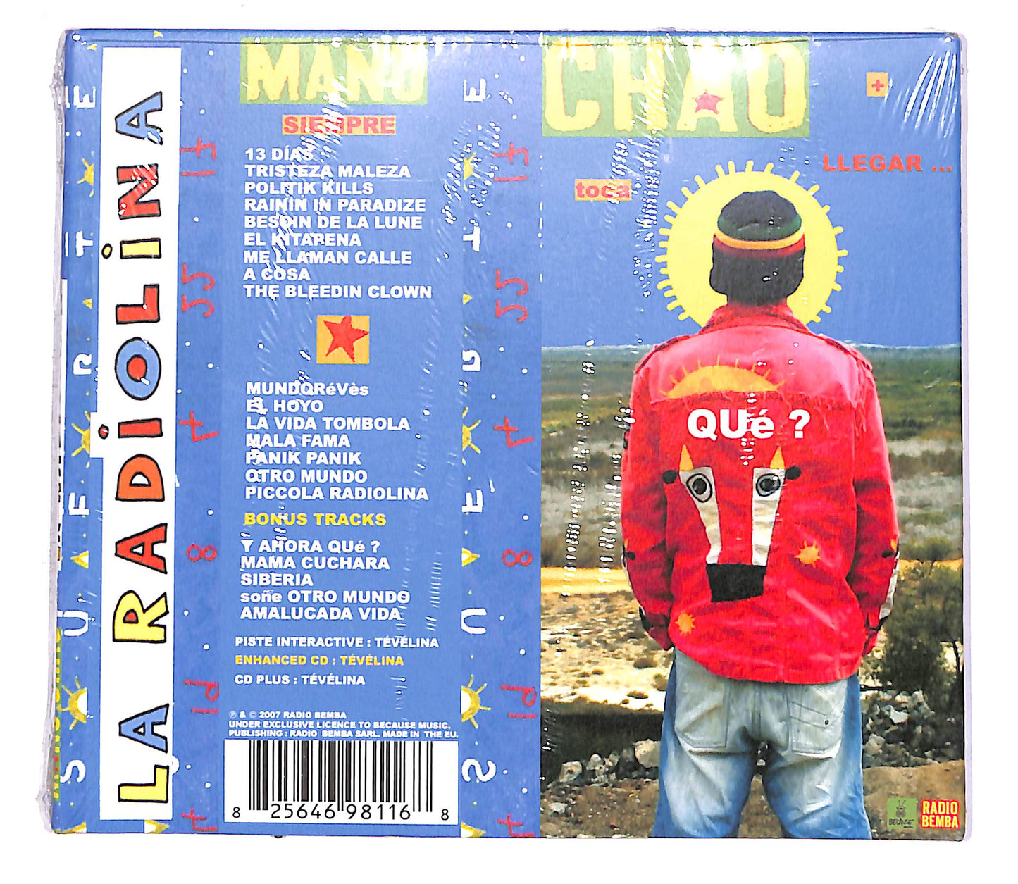 EBOND Manu Chao - La Radiolina CD CD061259