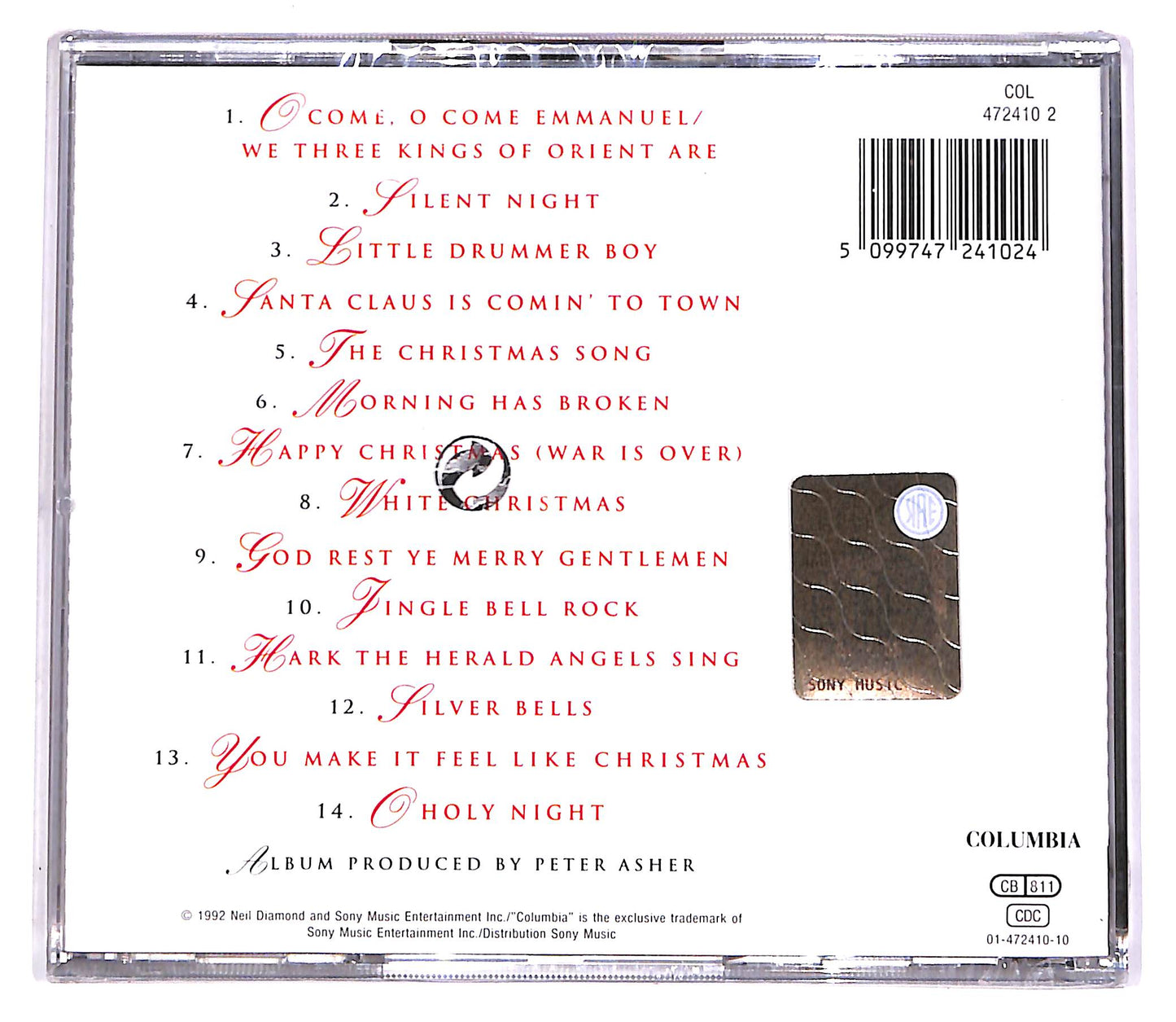EBOND Neil Diamond - The Christmas Album CD CD061346