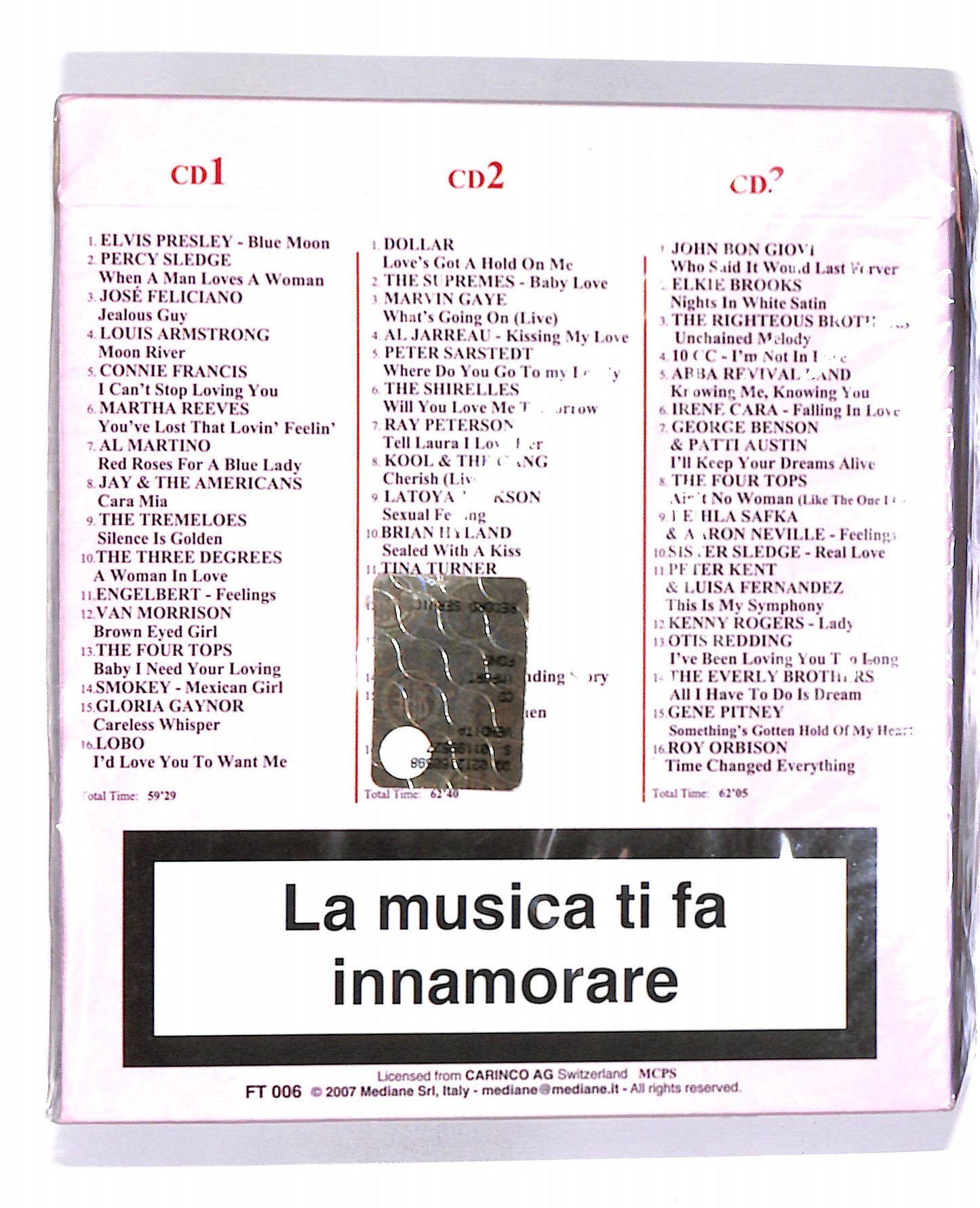EBOND Varius - Sing Me Love (3 dischi) CD CD061352