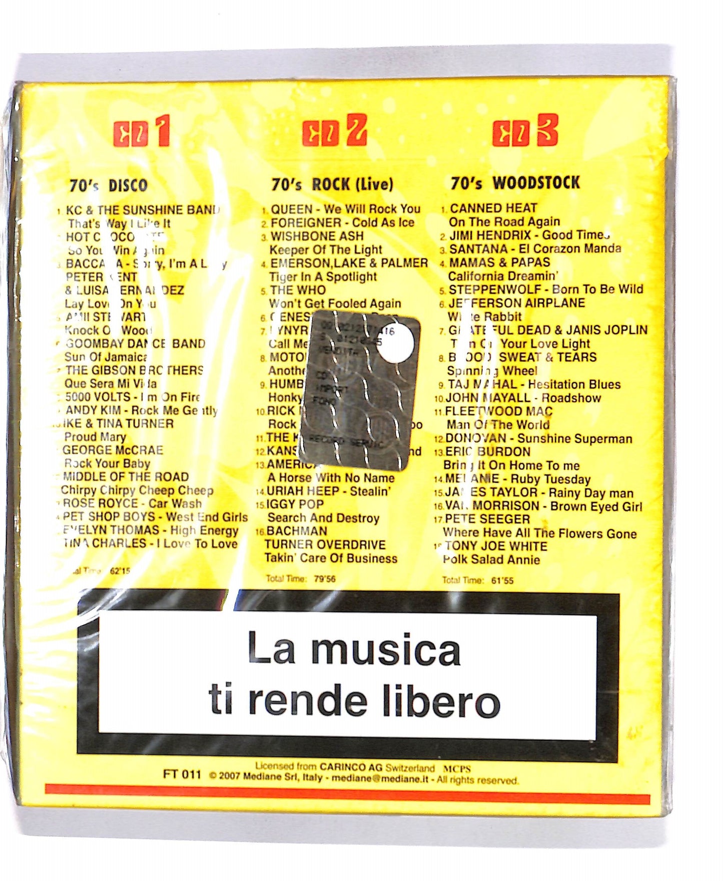EBOND Various - 70's More Freedom And Flavour (3 dischi) CD CD061402