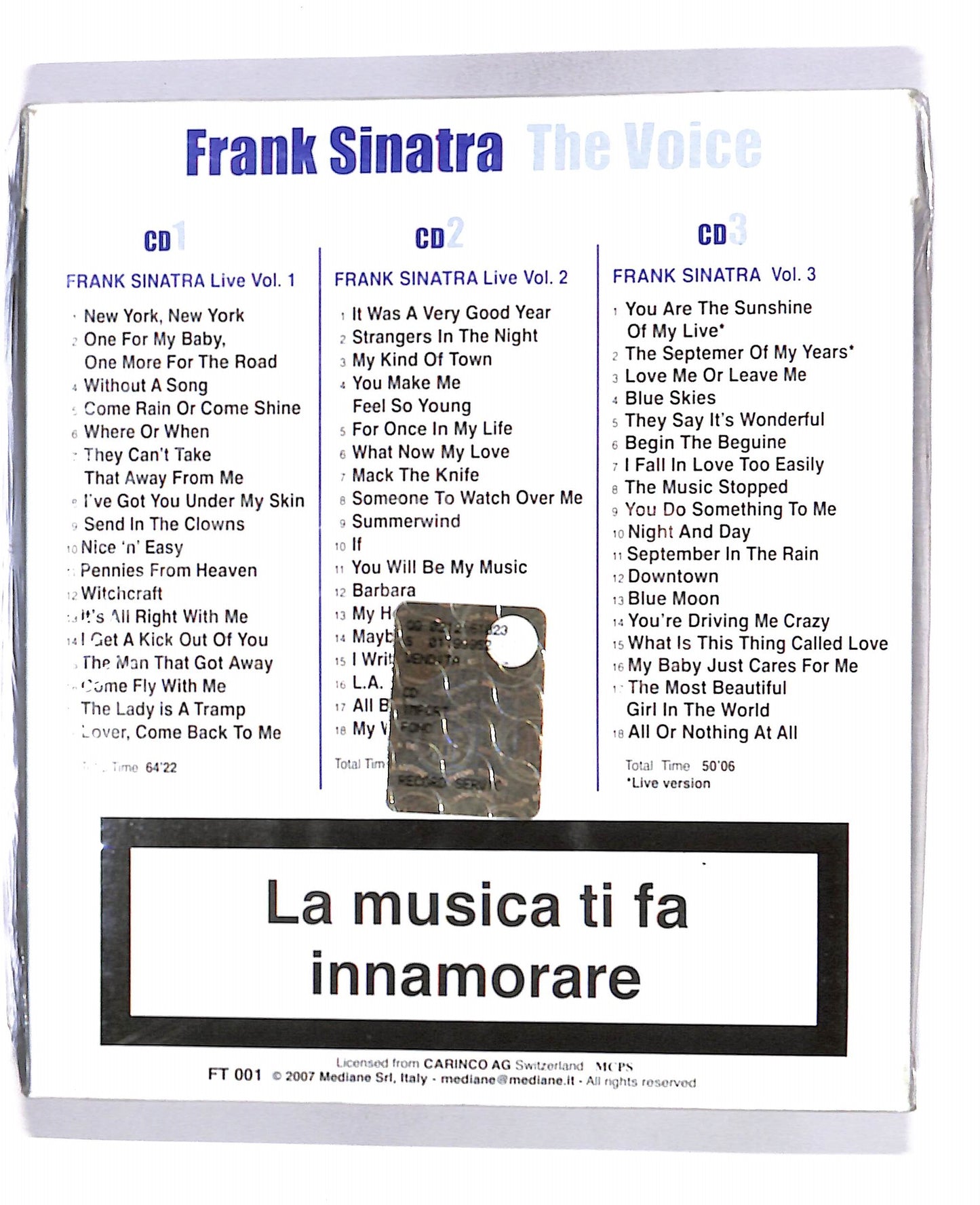 EBOND Various - The Voice (3 dischi) CD CD061404