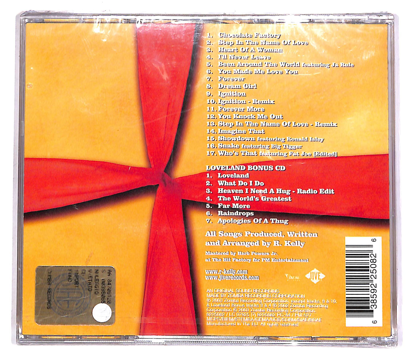 EBOND R. Kelly - Chocolate Factory (2 dischi) CD CD061423