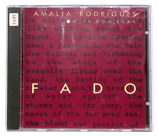 EBOND Amalia Rodgrigues - Don Byas - Fado CD CD061501