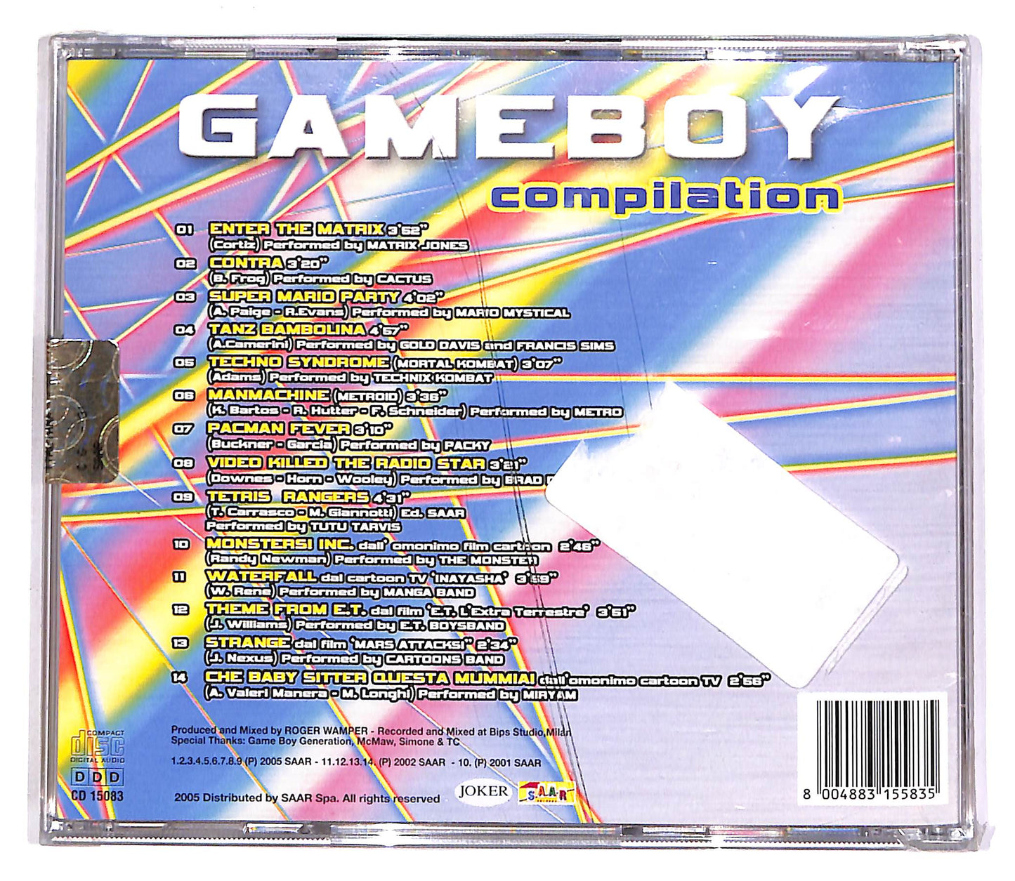 EBOND Various - Gameboy Compilation CD CD061545