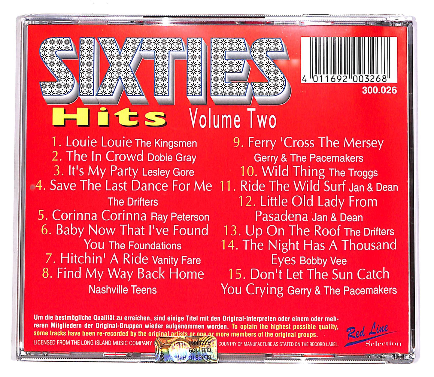 EBOND Sixties Hits - Volume Two CD CD061547