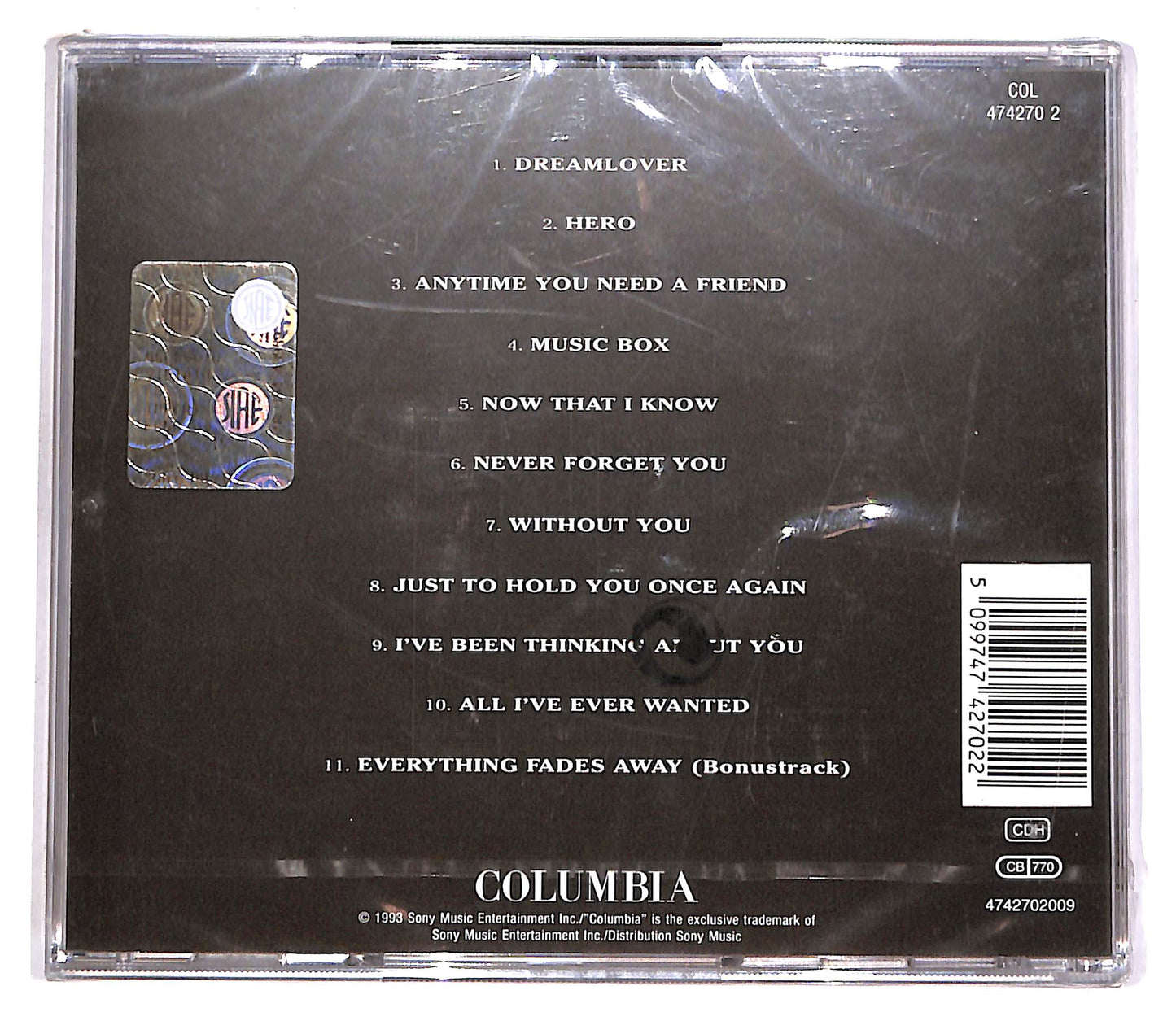 EBOND Mariah Carey - Music Box CD CD061550