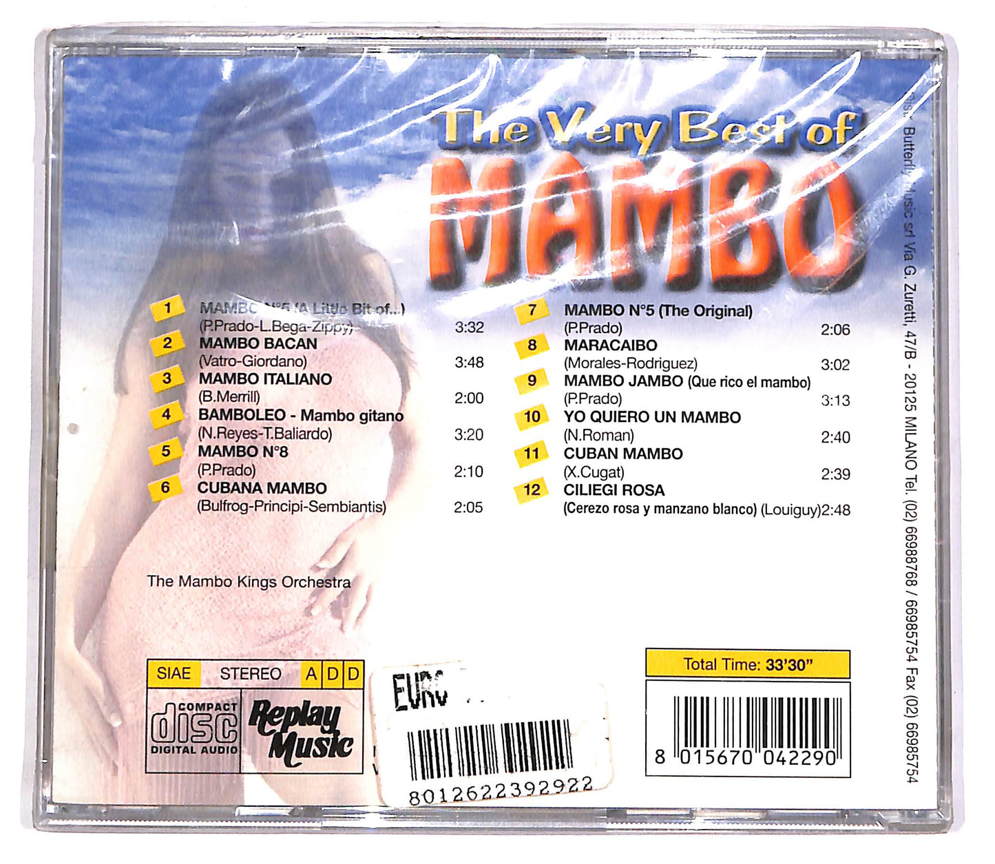 EBOND The Mambo Kings Orchestra - The Very Best Of Mambo CD CD061615