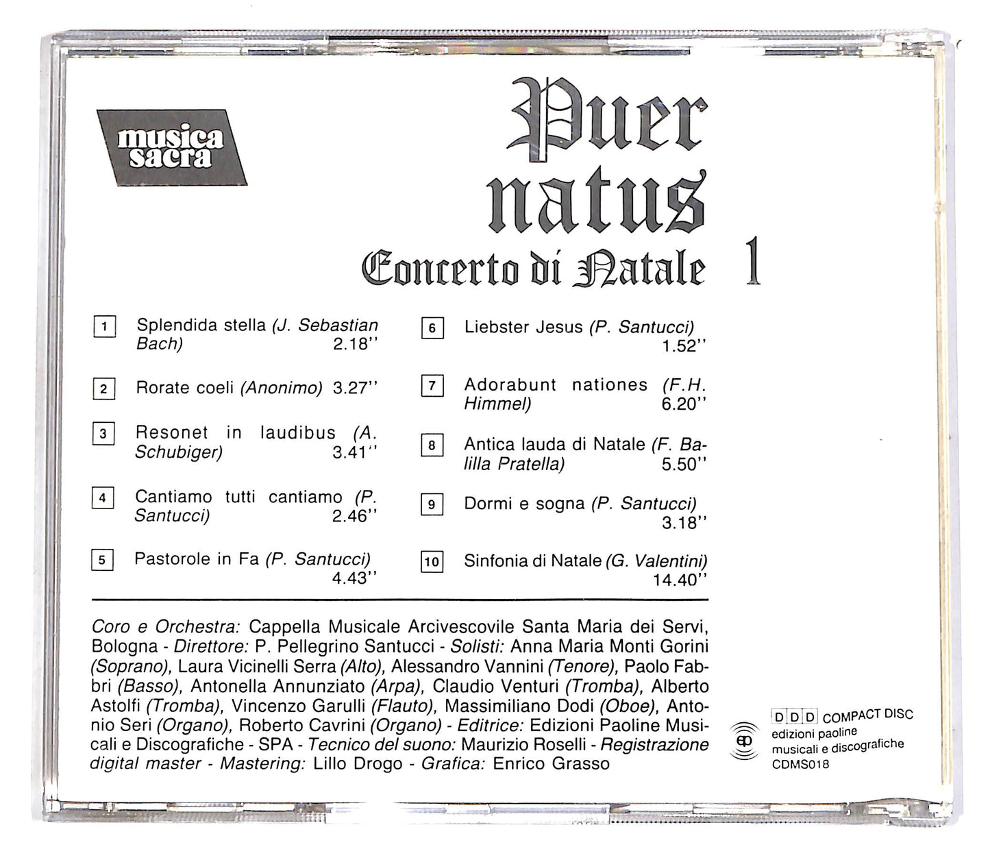 EBOND Various - Puer Natus 1 - Concerto Di Natale EDITORIALE CD CD061702