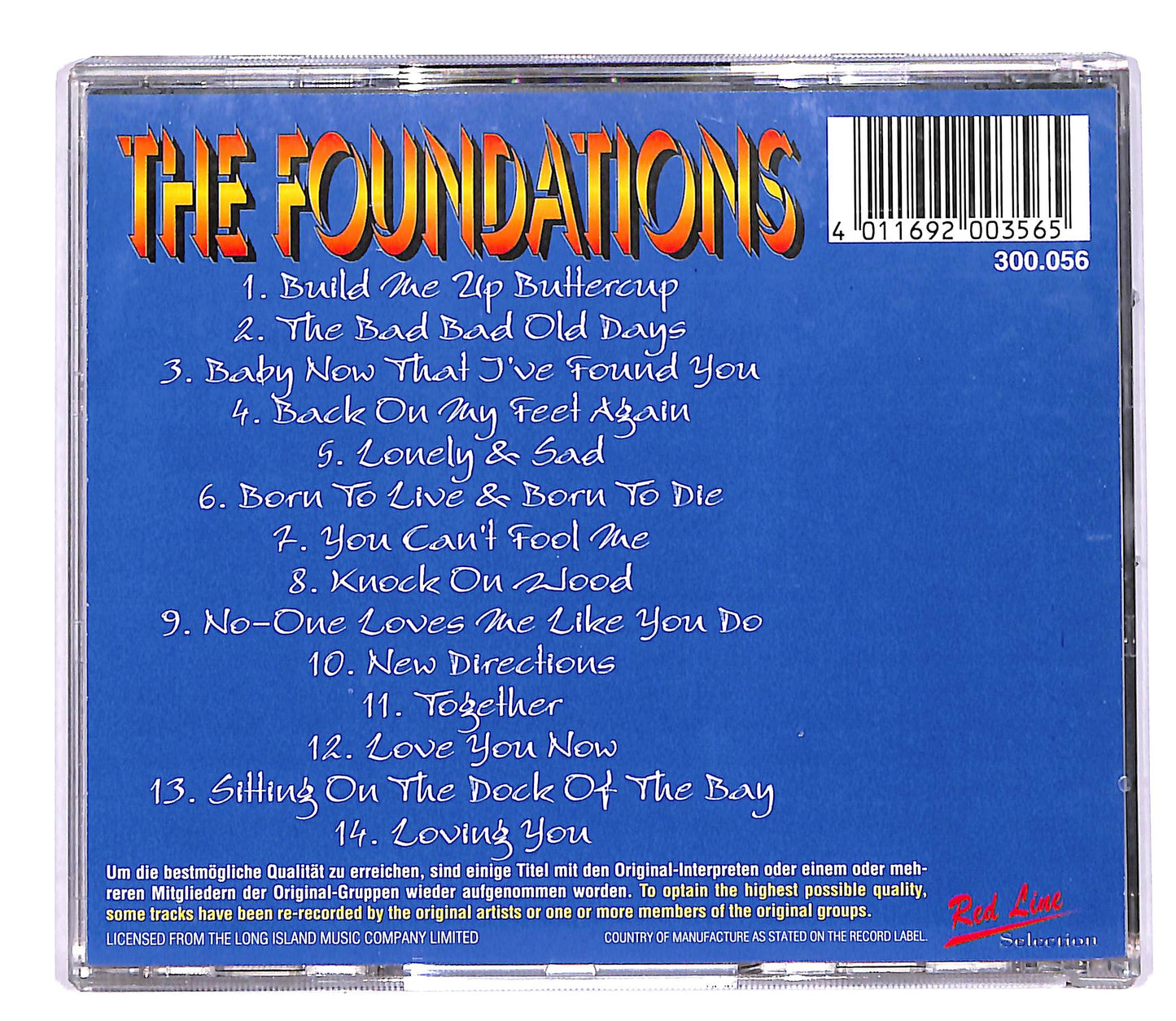 EBOND The Foundations - Greatest Hits CD CD061825