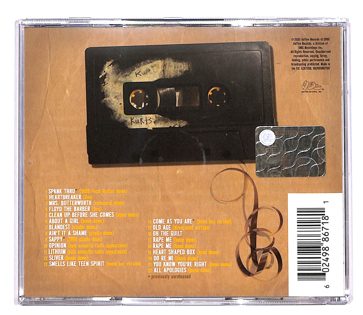 EBOND Nirvana - Sliver The Best Of The Box CD CD061836