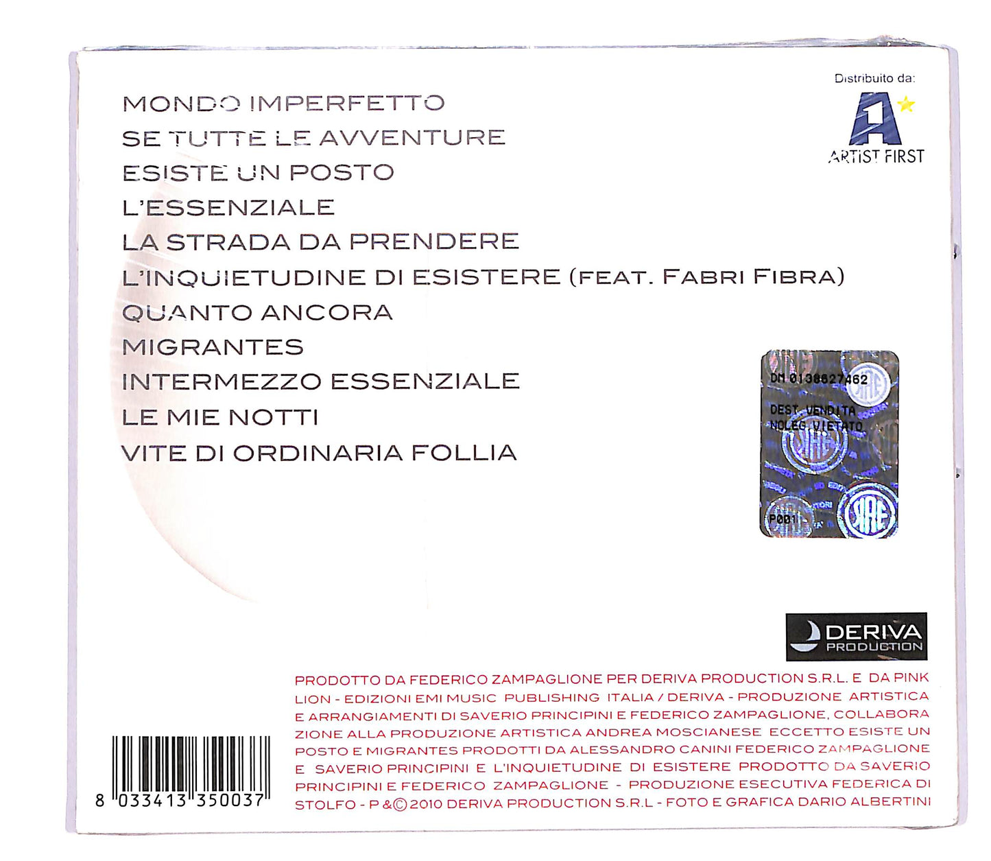 EBOND Tiromancino - L'Essenziale CD CD061845