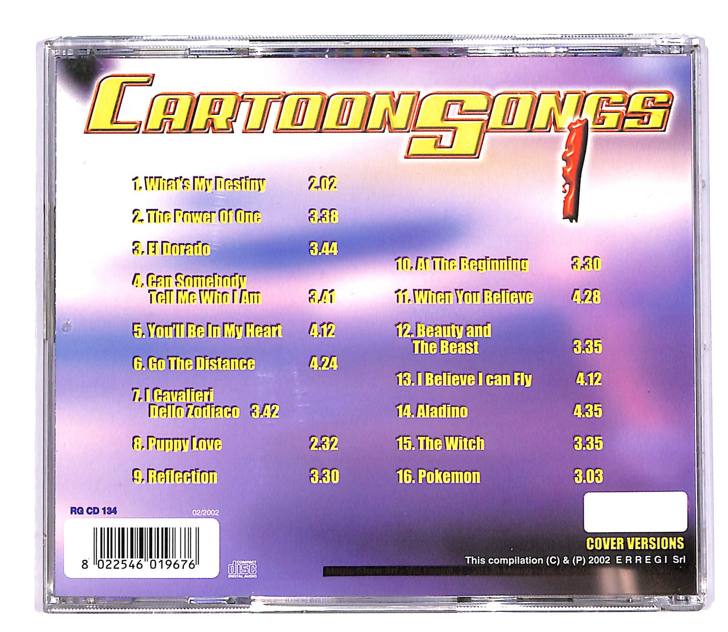 EBOND Various - Cartoon Songs CD CD061856