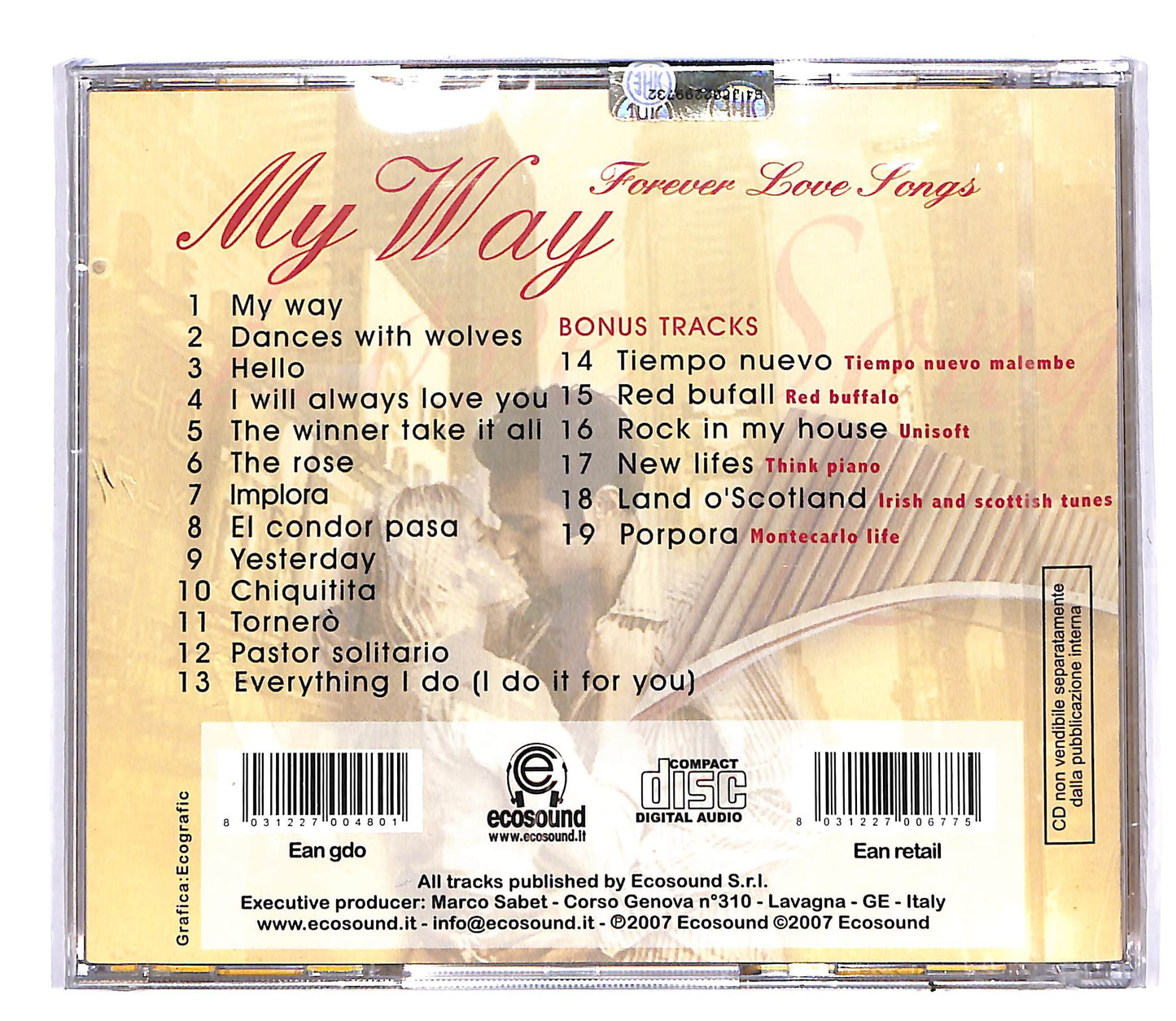 EBOND Various - My Way EDITORIALE CD CD061930
