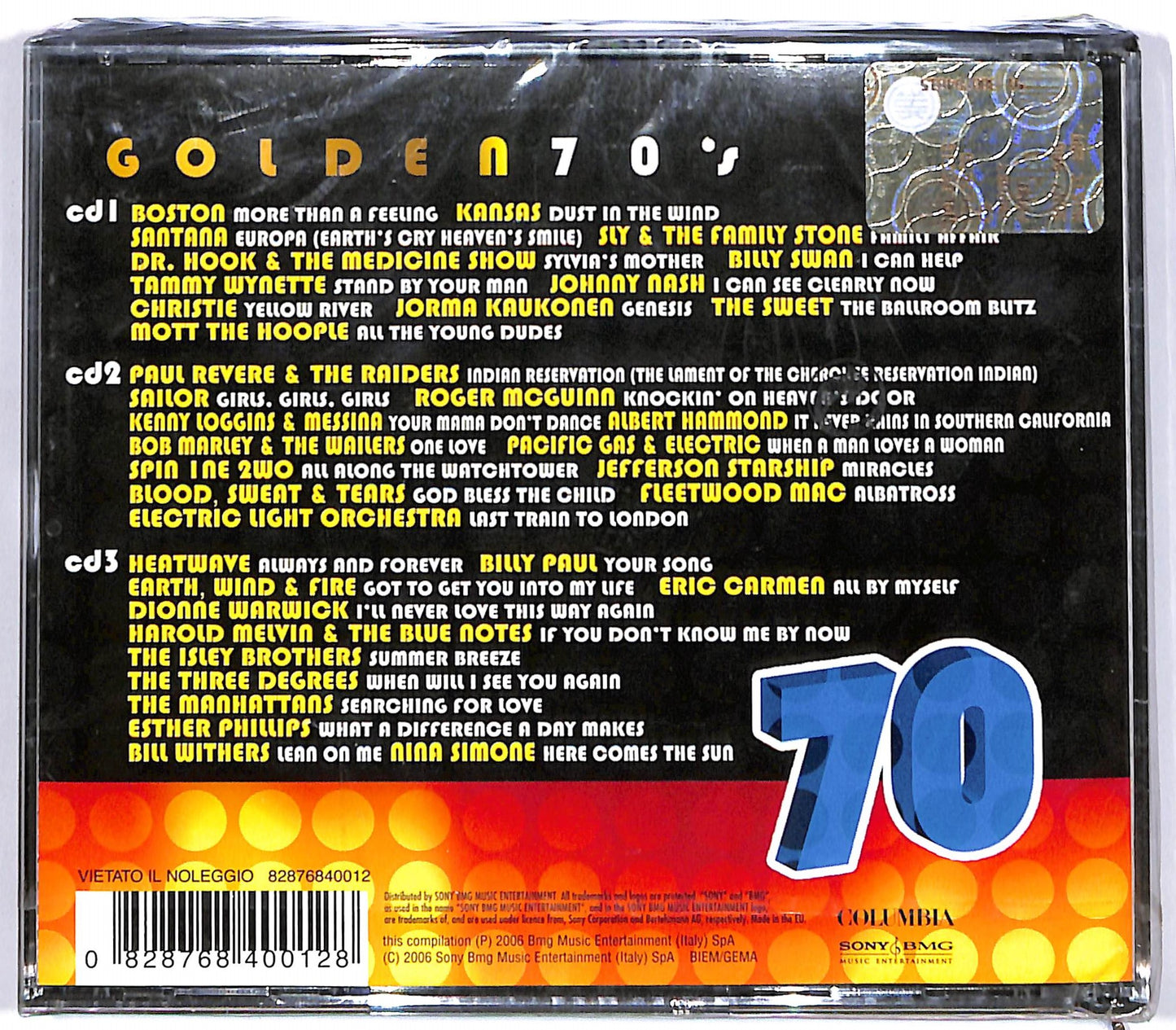 EBOND Various - Golden 70's CD CD061944
