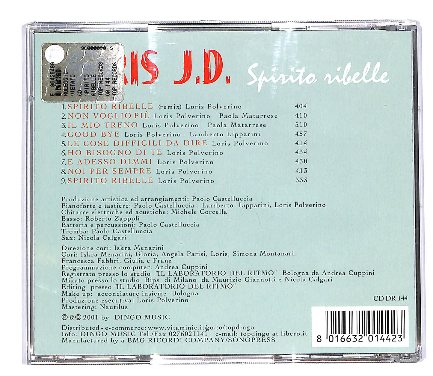 EBOND Loris J.D - Spirito libero CD CD062004