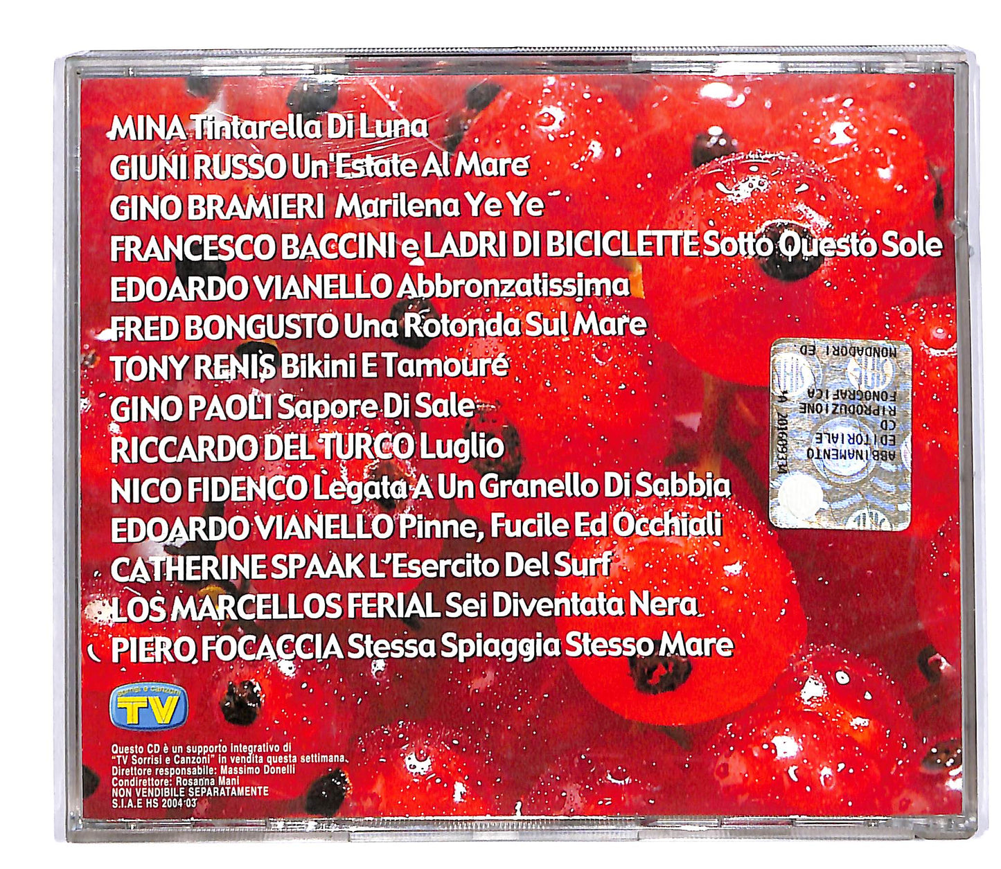 EBOND Various - Hot Summer 2004 Tre - Sapore Di Mare EDITORIALE CD CD062013