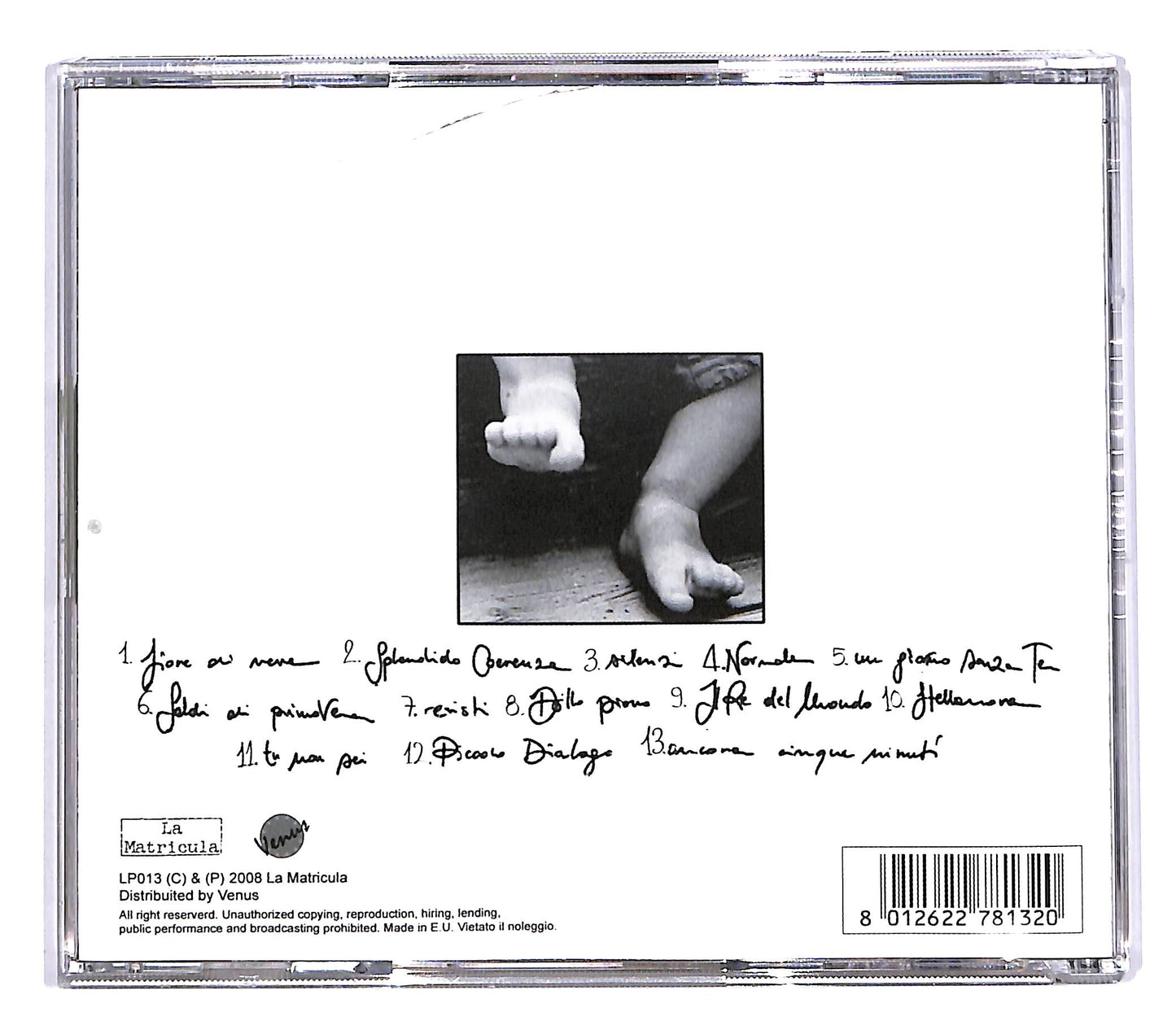 EBOND Veronica Marchi - L'Acqua Del Mare Non Si Puo Bere CD CD062043
