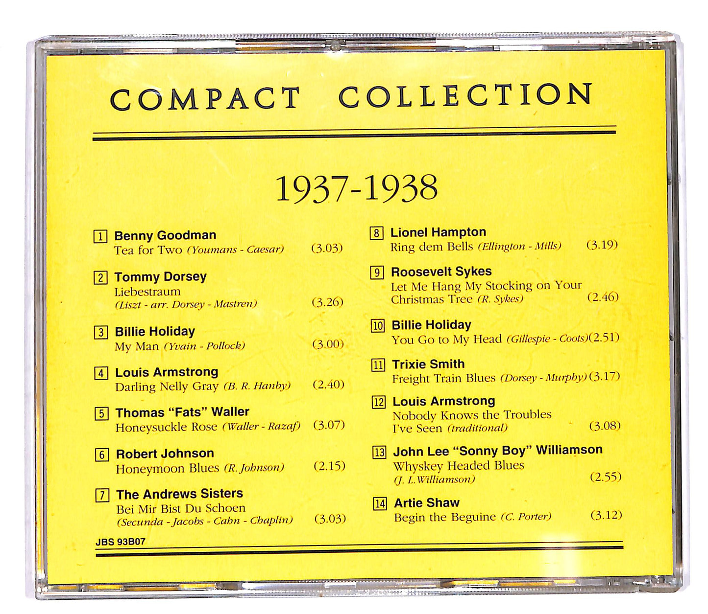 EBOND Various - 1937-1938 I Grandi Successi EDITORIALE CD CD062108