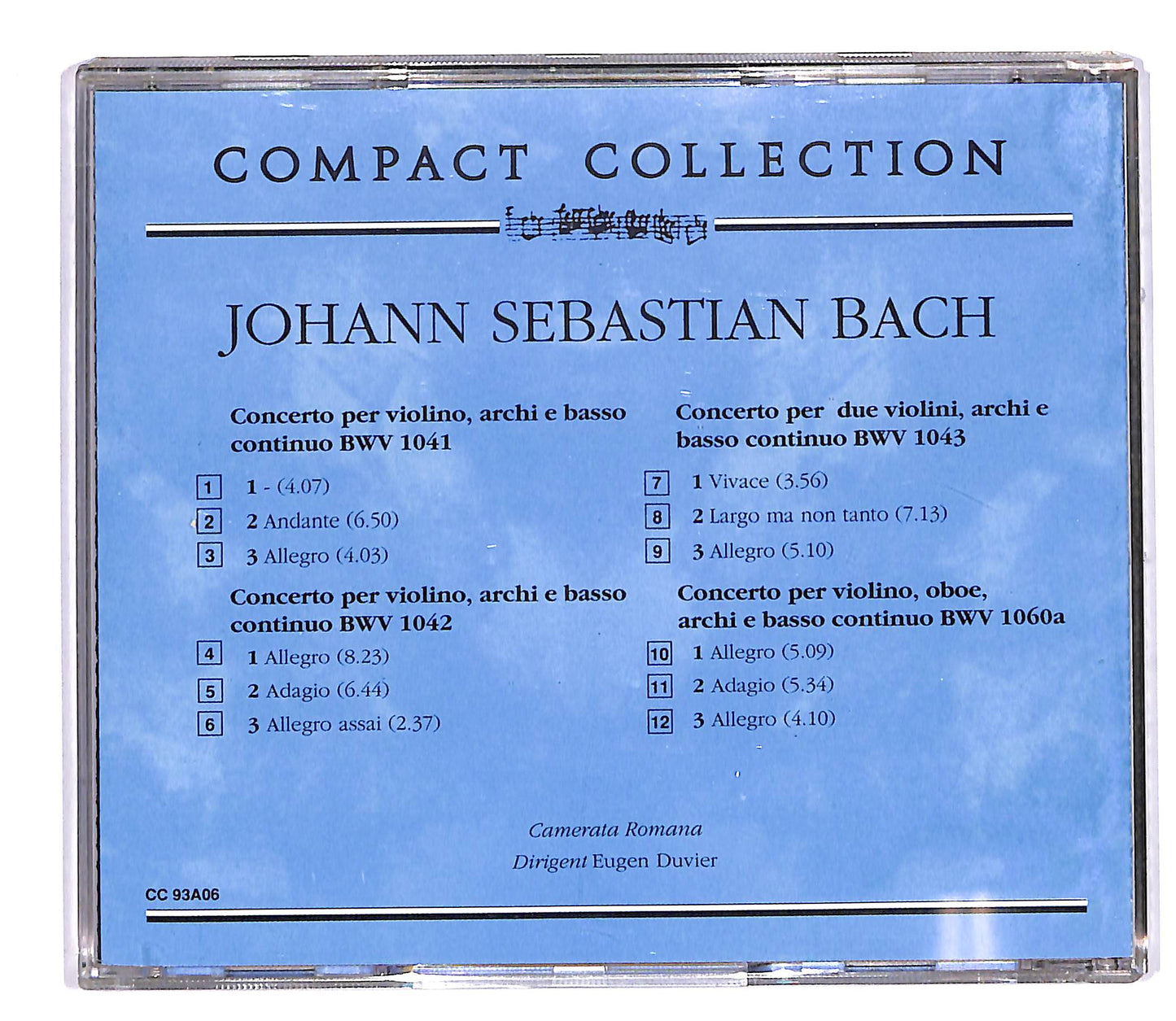EBOND Bach - I Capolavori EDITORIALE CD CD062112
