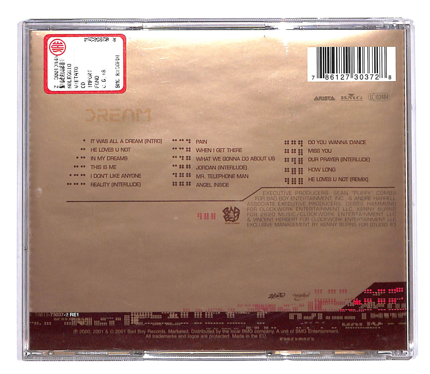 EBOND Dream - It Was All A Dream CD CD062122