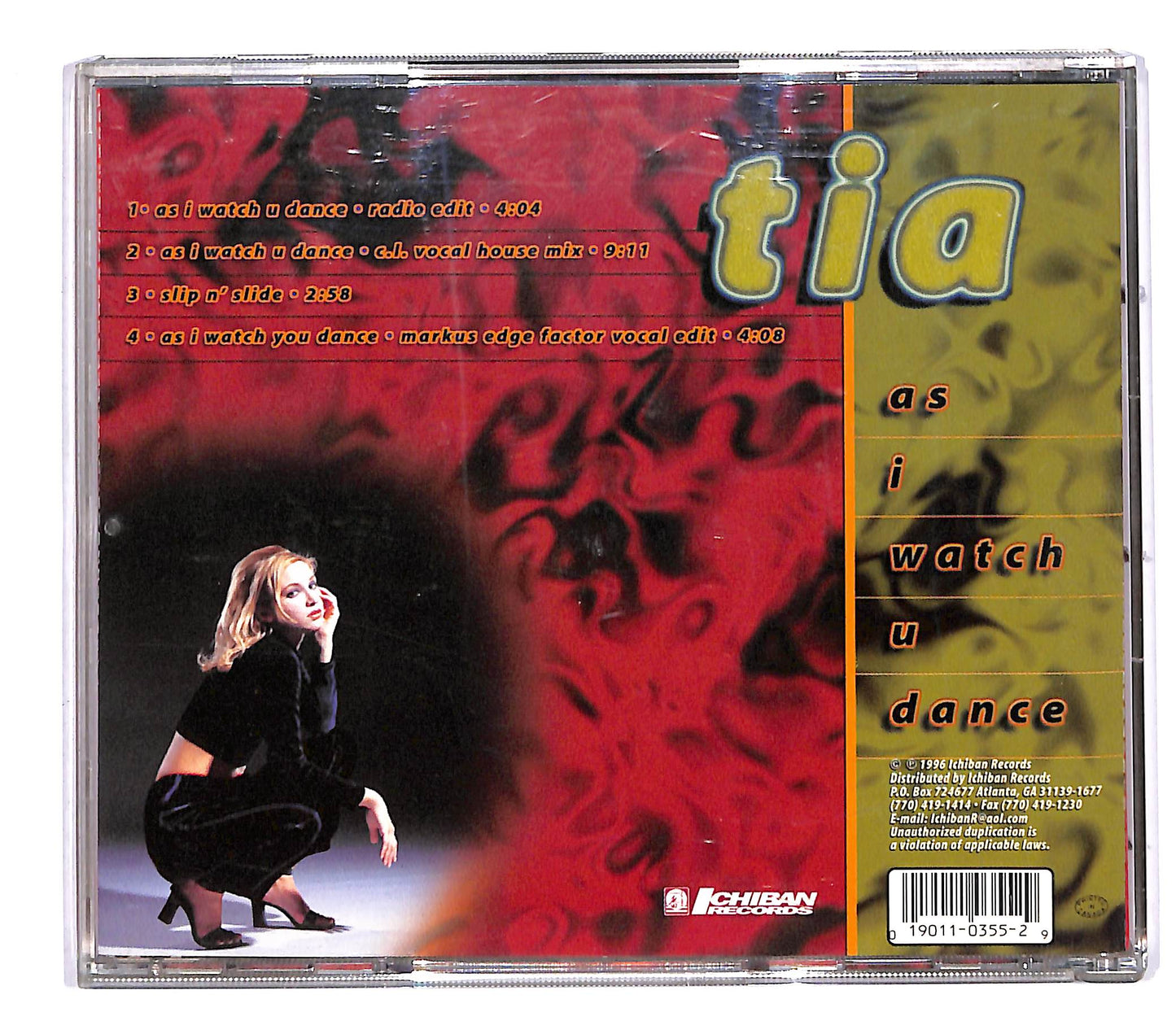 EBOND Tia - As I Watch U Dance CD CD062124