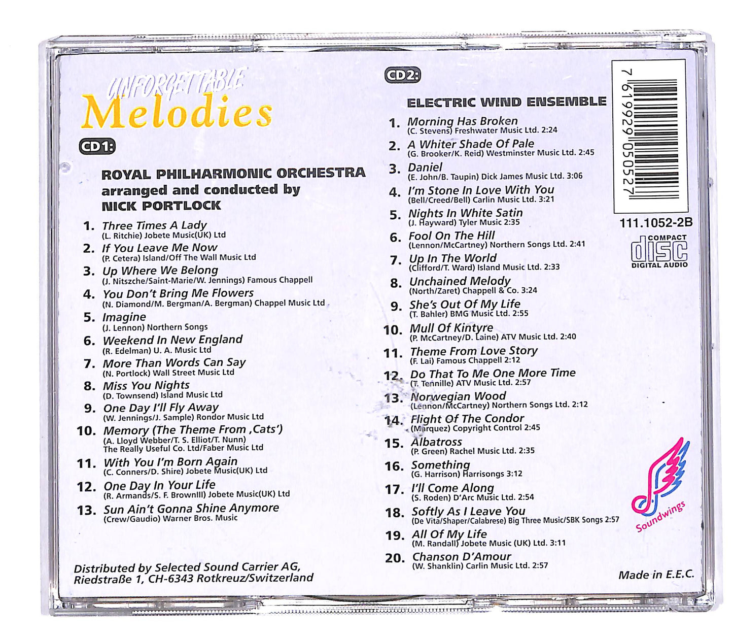 EBOND Various - Unforgettable Melodies (2 dischi) CD CD062131