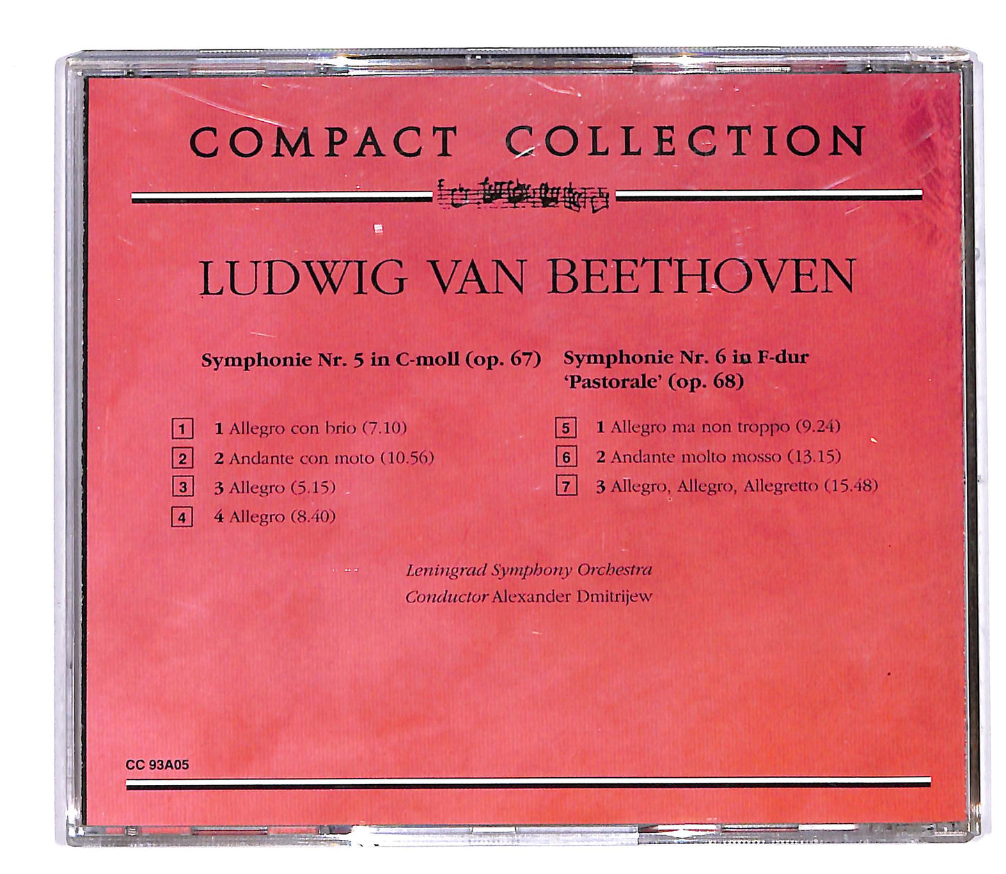 EBOND Beethoven - i capolavori Sinfonia N 5 In Do Minore EDITORIALE CD CD062133