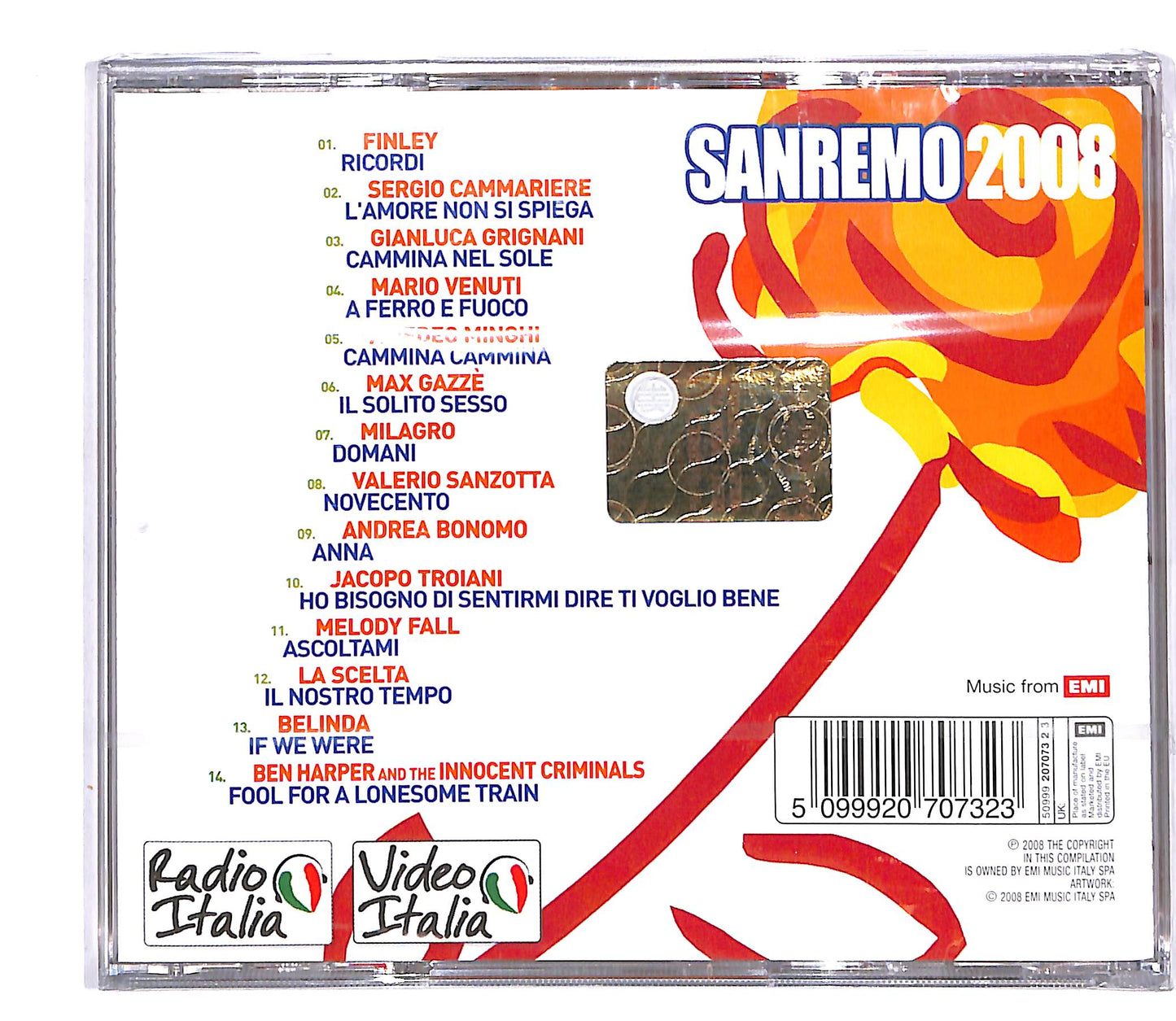 EBOND Various - Sanremo 2008 CD CD062201