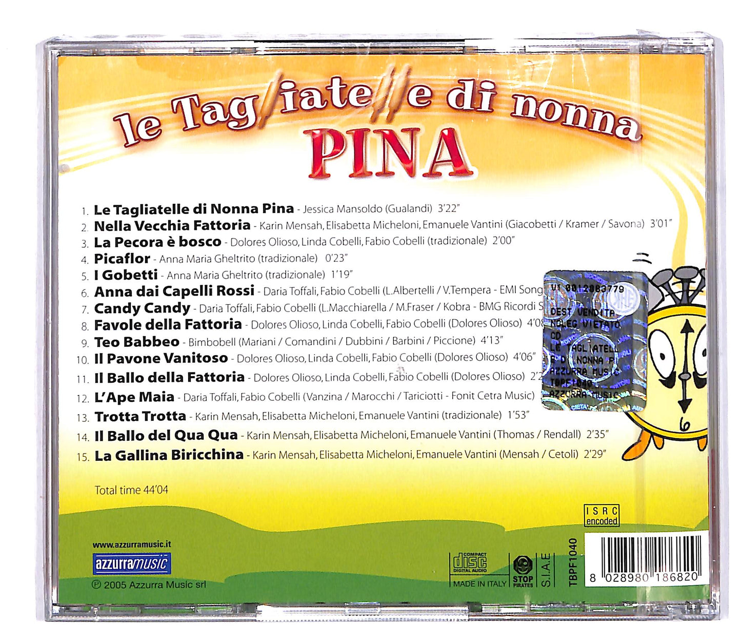 EBOND Various - Le tagliatelle di nonna pina CD CD062217