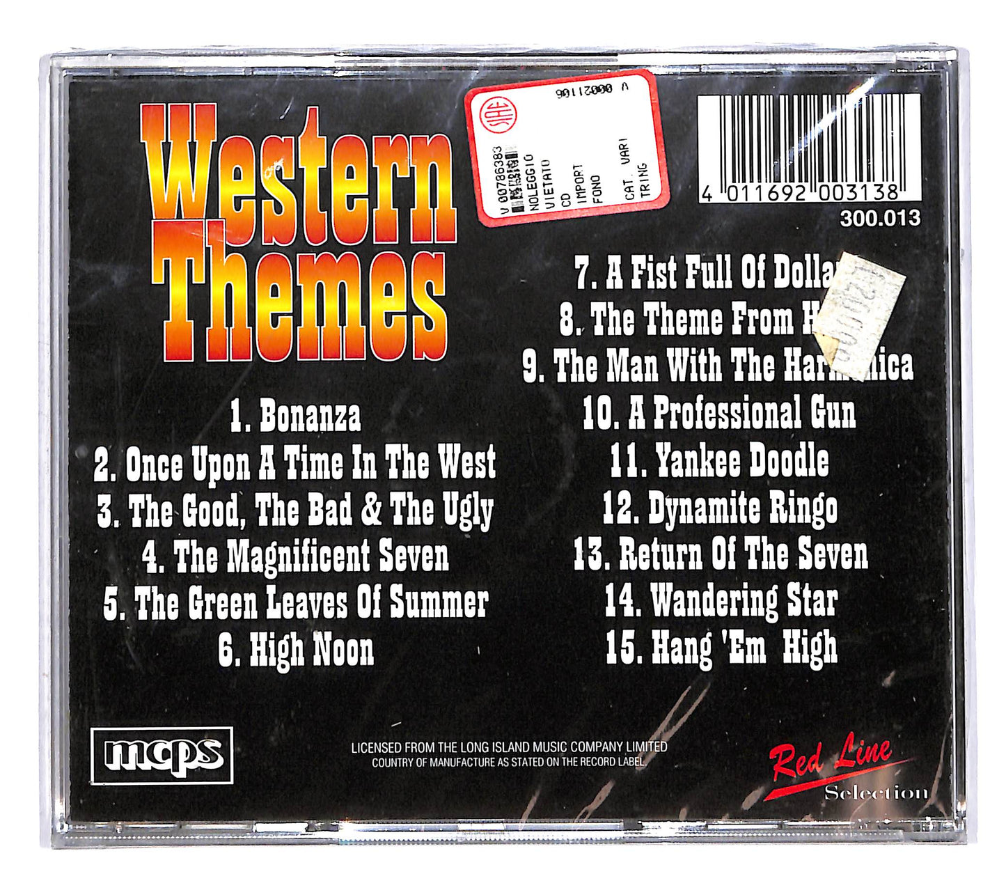 EBOND Various - Western Themes CD CD062357