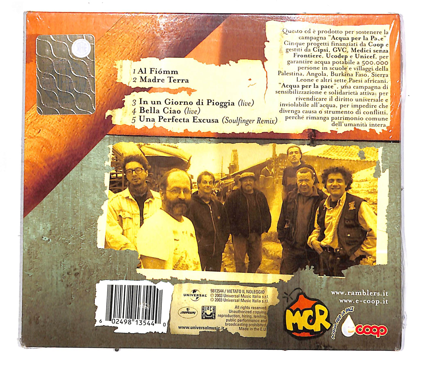EBOND Modena City Ramblers - Gocce CD CD062432