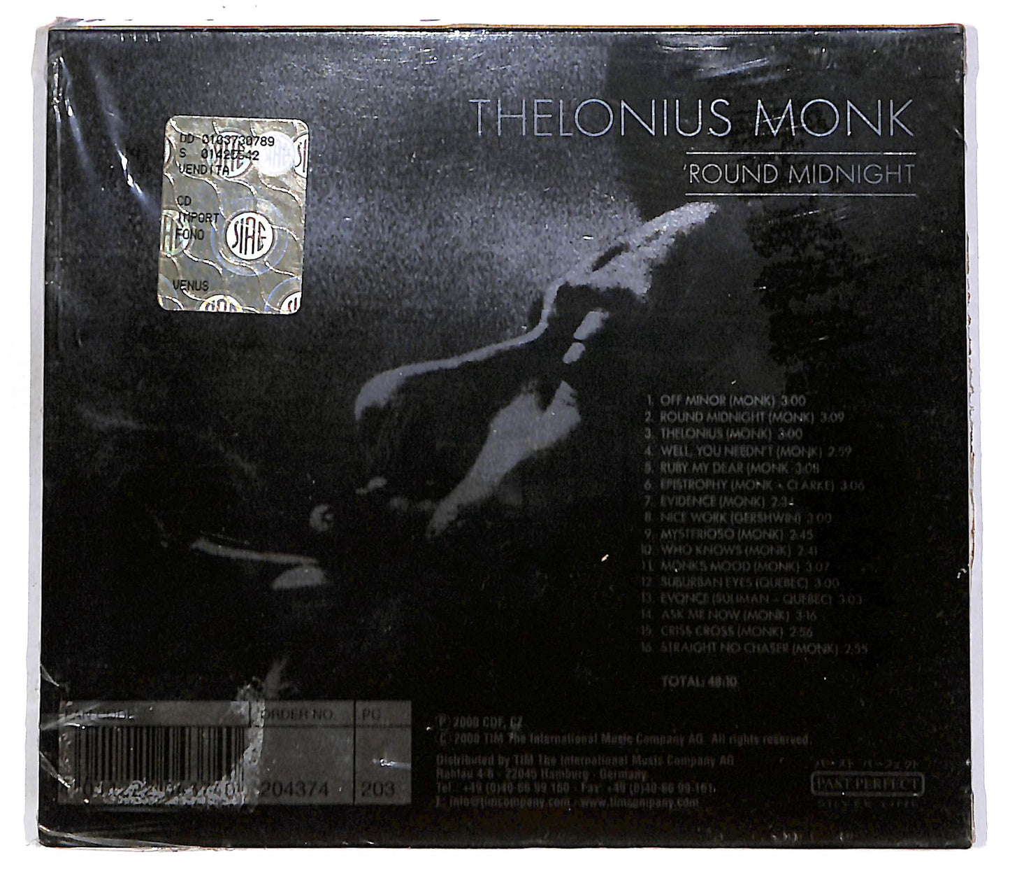 EBOND Thelonious Monk - 'Round Midnight CD CD062443
