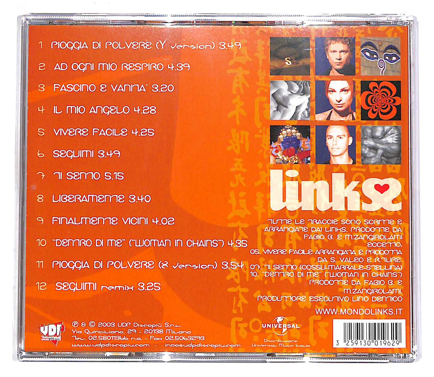 EBOND Link - Pioggia Di Polvere CD CD062510