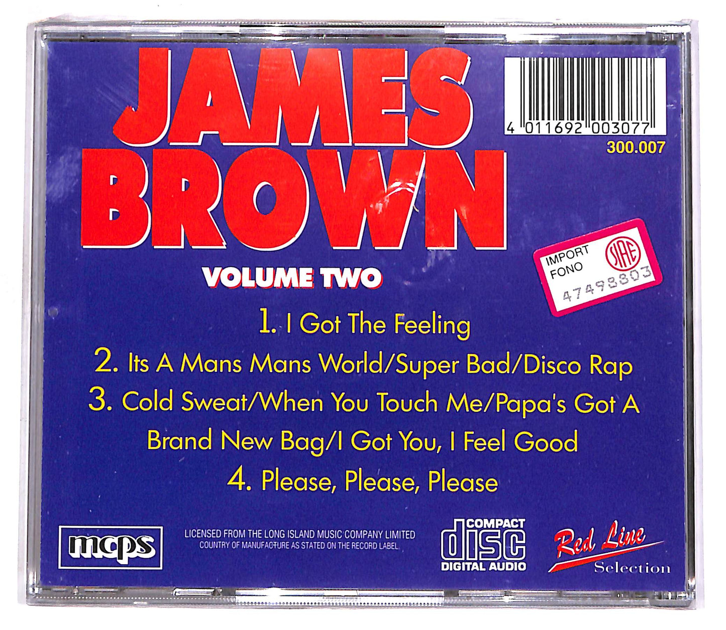 EBOND James Brown - Volume Two CD CD062611