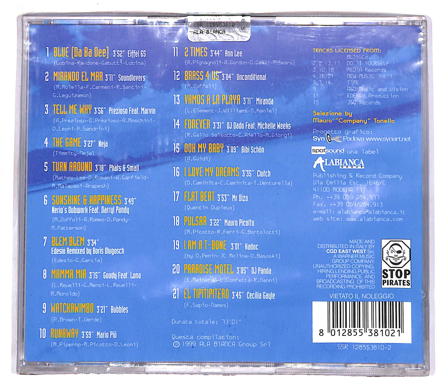 EBOND Various - Paradiso Beach CD CD062613