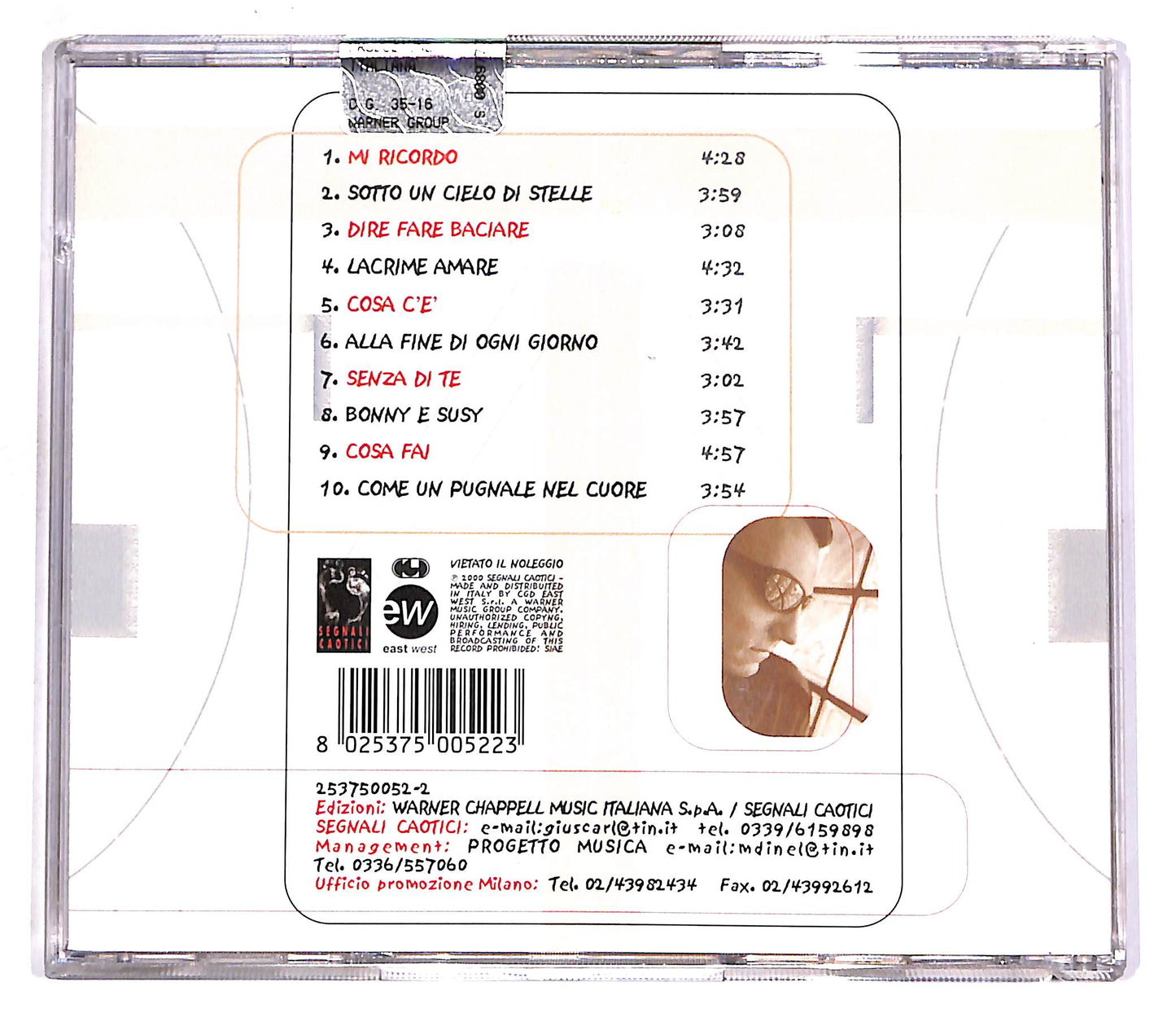 EBOND Marco Chiarelli - Marco Chiarelli CD CD062636