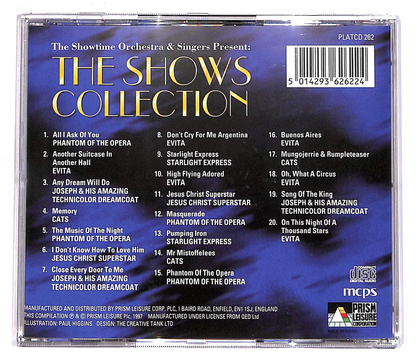EBOND 20 Magical Songs From Andrew Lloyd Webber CD CD062640