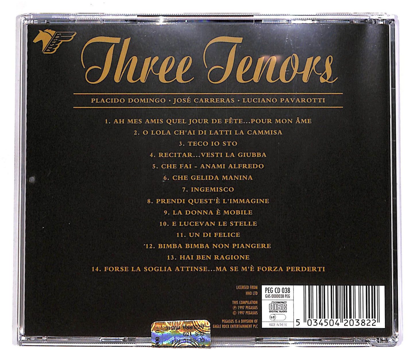 EBOND The Three Tenors - Three Tenors CD CD062646