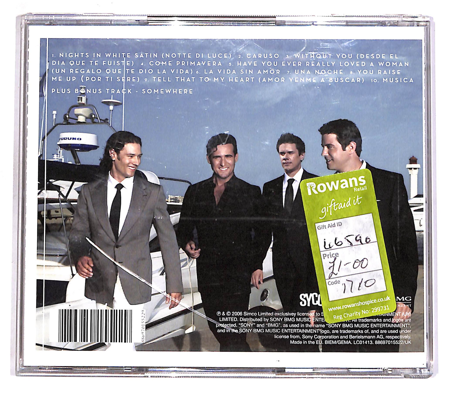 EBOND Il Divo - Siempre CD CD062657